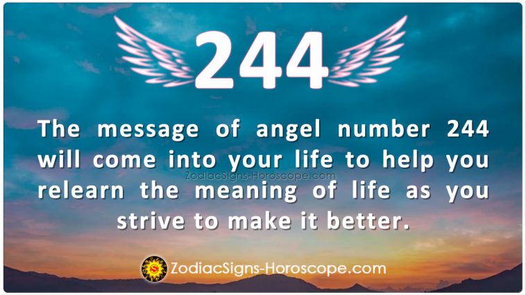 Ángel Número 244 Significado