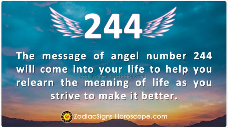 Angel Number 244 Meaning