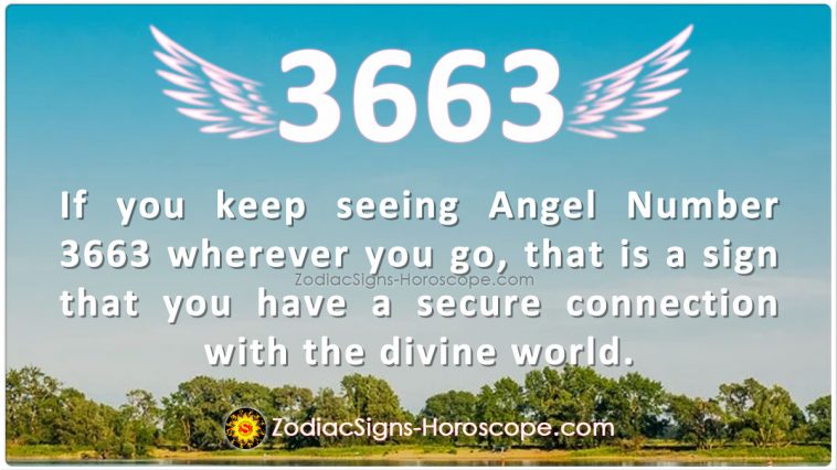 天使数字3663含义