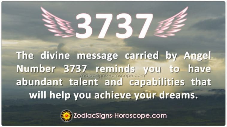 Angel Number 3737 Meaning