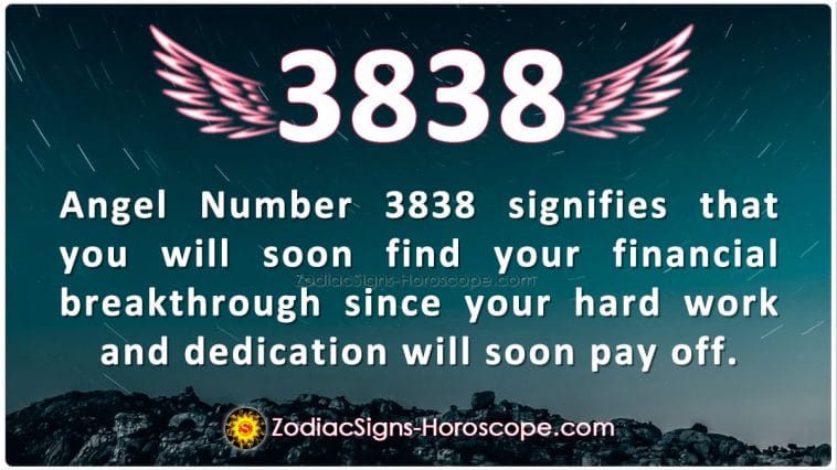 Angel Number 3838 Meaning