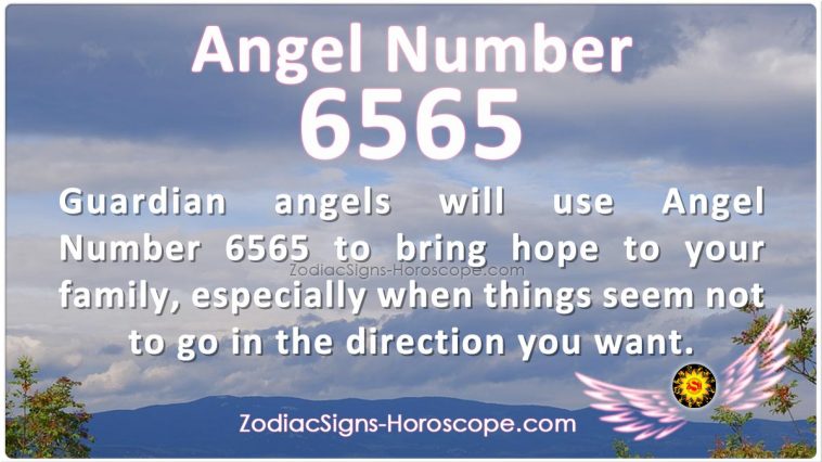 Significado do anjo número 6565