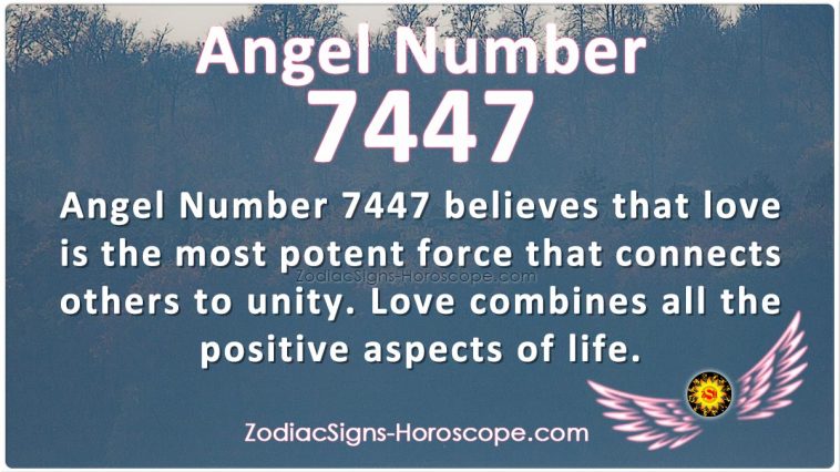 Anghel Number 7447 Meaning