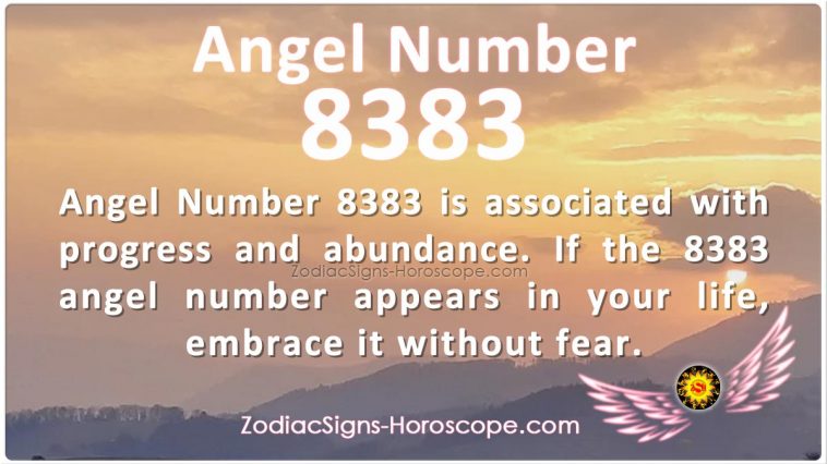 Anghel Number 8383 Meaning