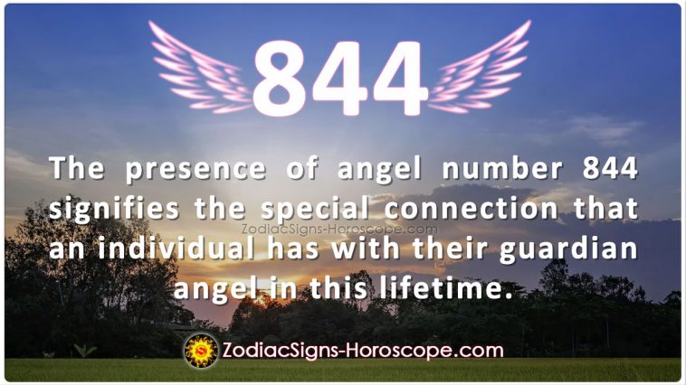 Significado do anjo número 844