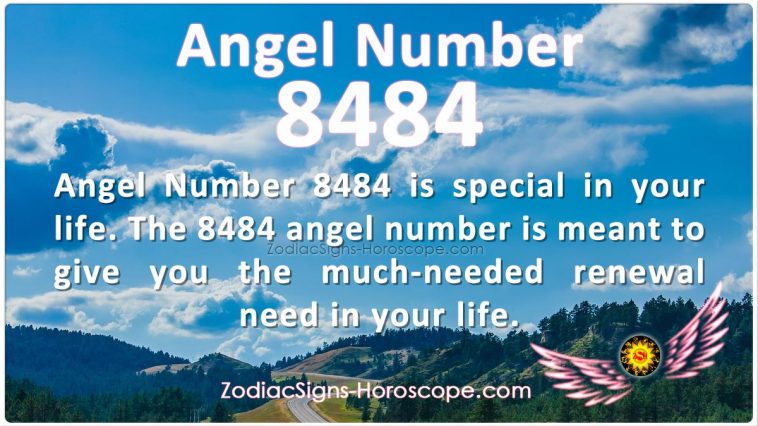 Significado do anjo número 8484