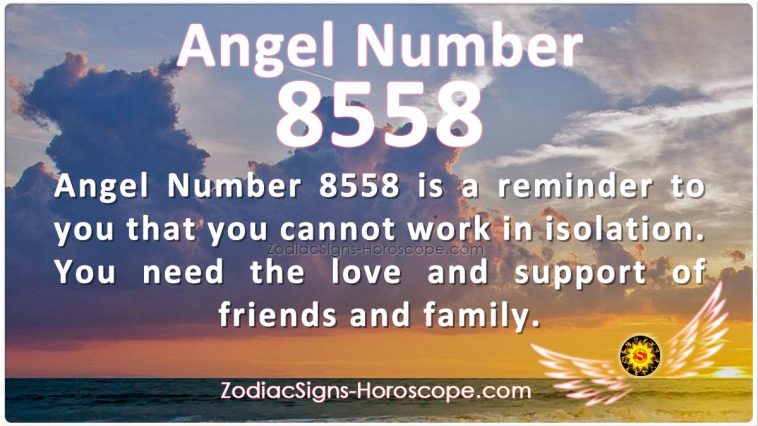Angel Number 8558 Meaning