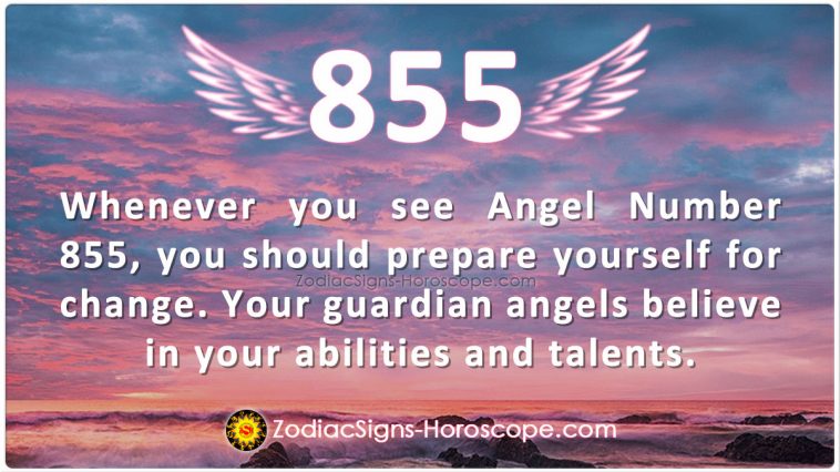 Angel Number 855 Meaning