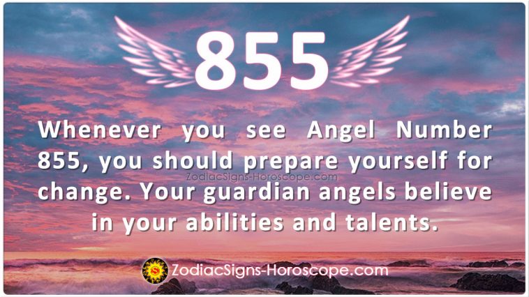 Anghel Number 855 Meaning