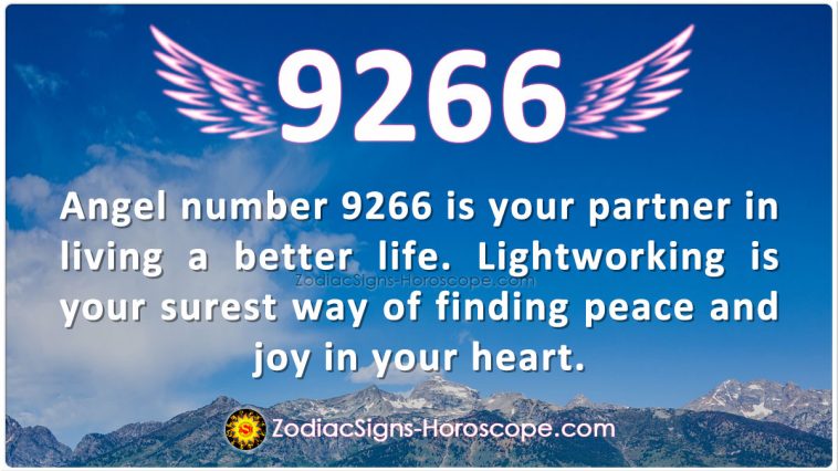 Angel Number 9266 Meaning