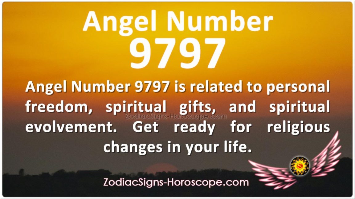 Angel Number 9797 connects to your freedom and spiritual evolvement