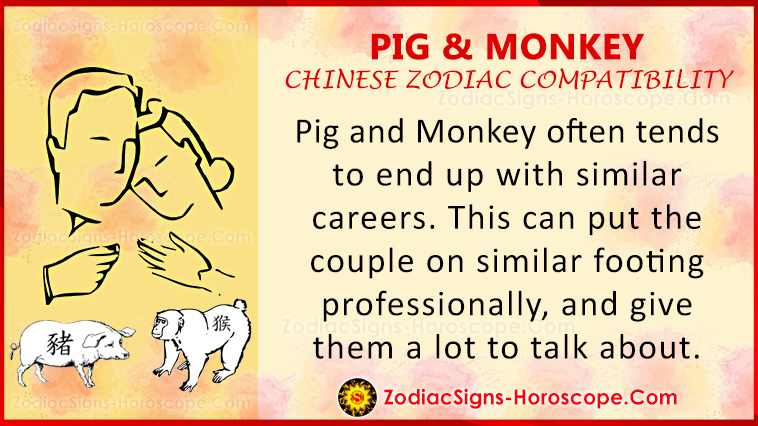 Pig and Monkey Love Compatibility