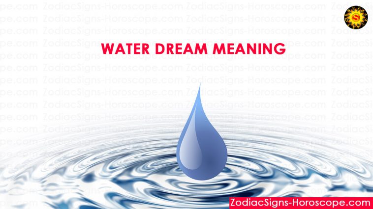 Značenje sna o vodi