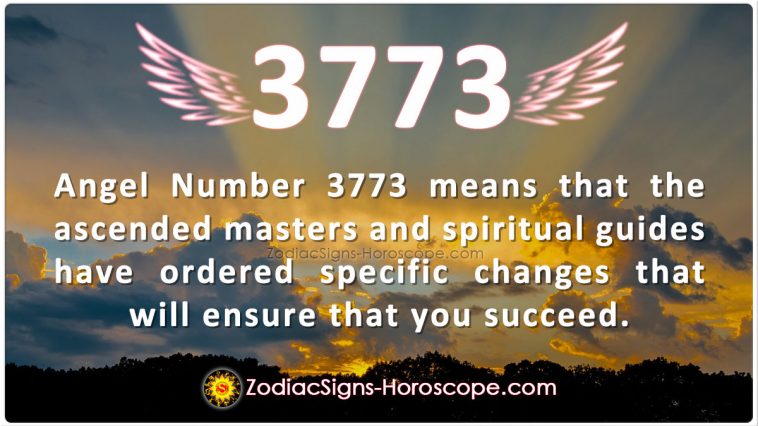 Angel Number 3773 Meaning
