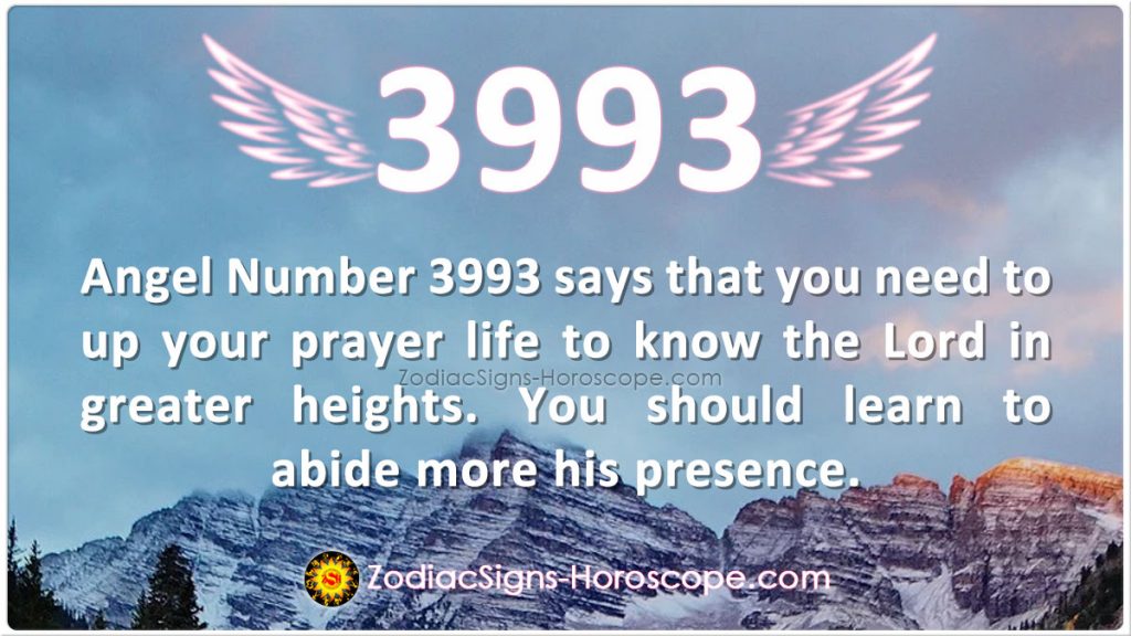 Angel Number 3993 Says Prayer is the Answer | 3993 Meaning