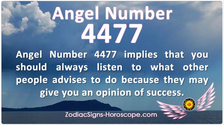 Numărul de înger 4477 Semnificația