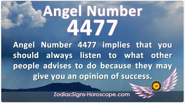 Angel Number 4477 Meaning
