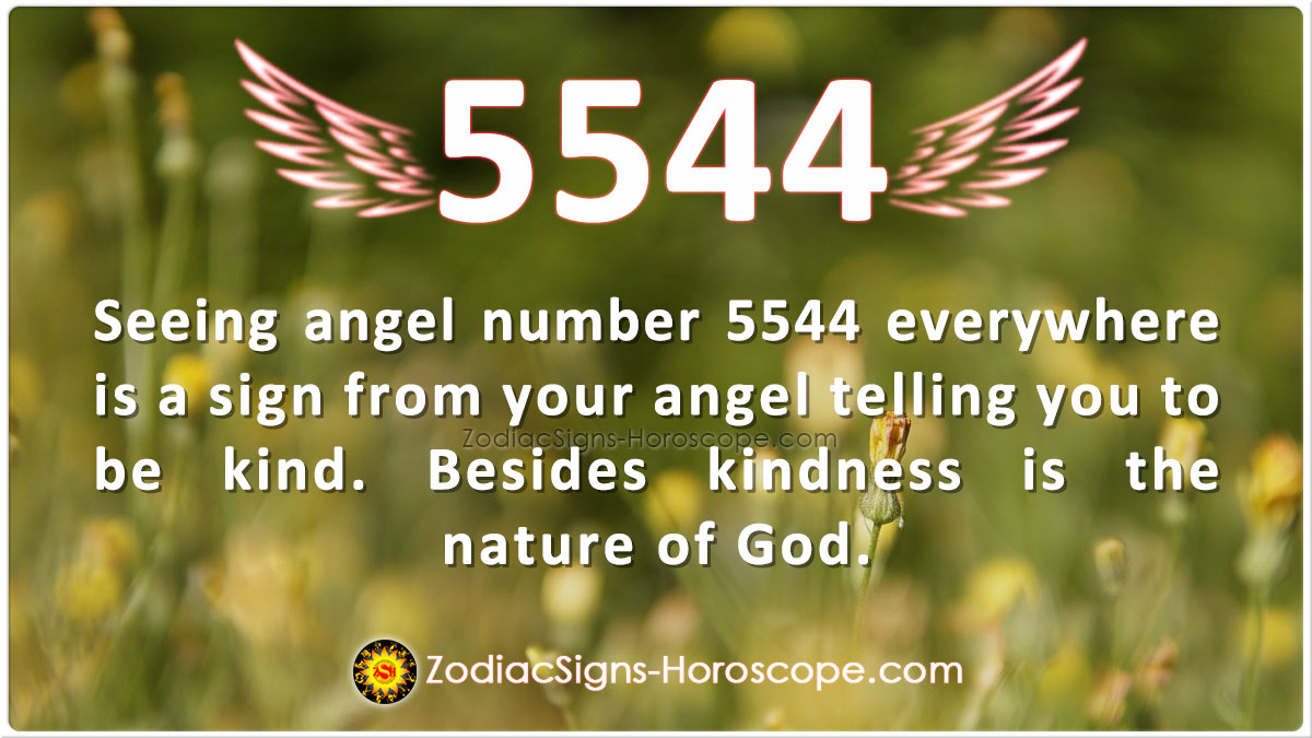 Angel Number 5544 Represents Acts Of Kindness 5544 Meaning