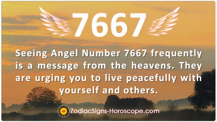 الملاك رقم 7667 المعنى