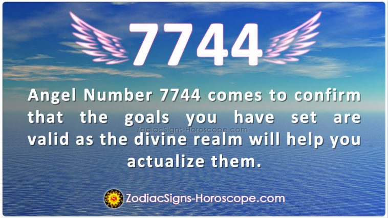 Angel Number 7744 Meaning