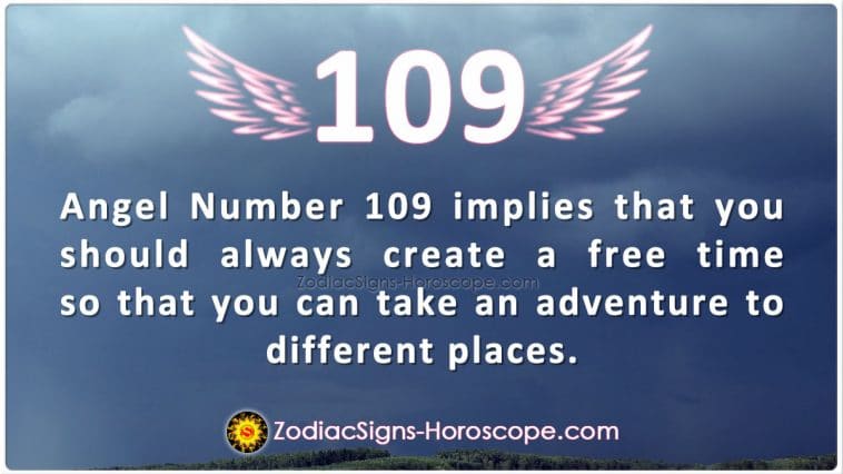 Angel number 109 Meaning