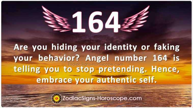 Significado do anjo número 164