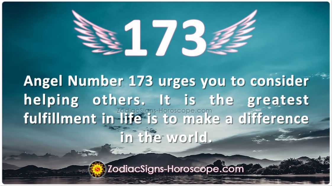 Angel Number 173: Make A Positive Impact In The World | 173 Meaning