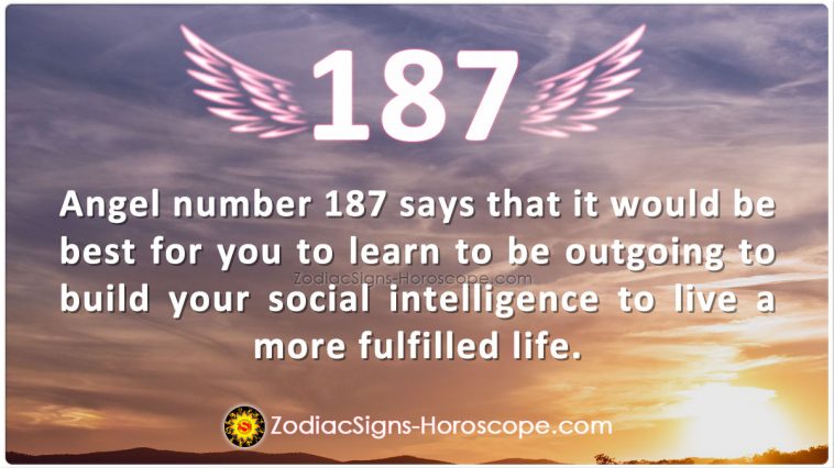 Angel Number 187 Meaning