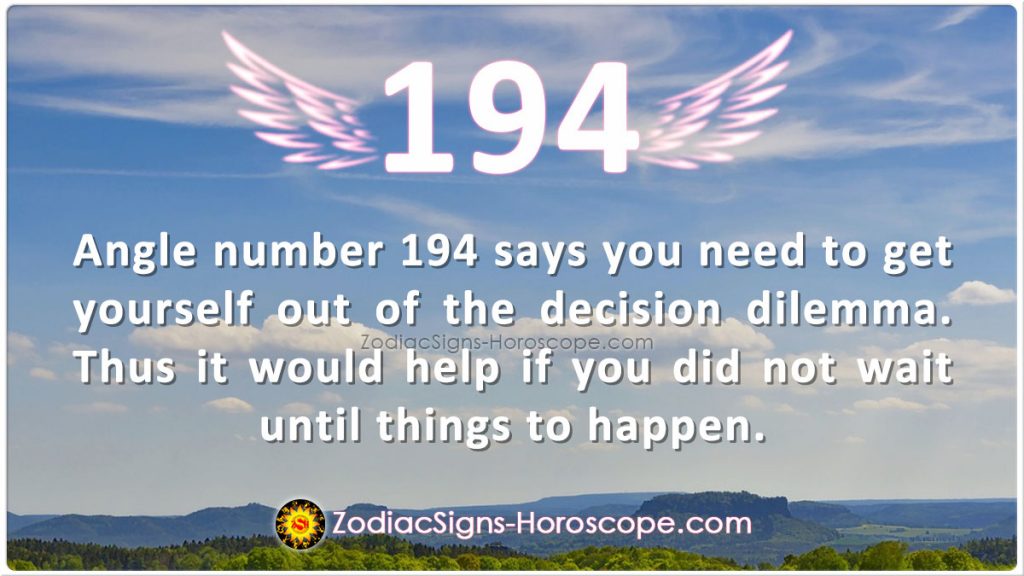 นางฟ้าหมายเลข 194 บอกว่า ไขปัญหา | 194 ความหมาย