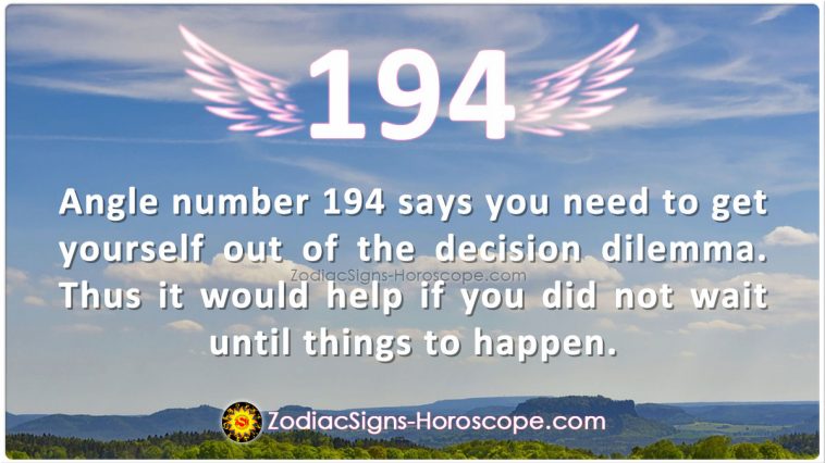 Angel Number 194 Meaning
