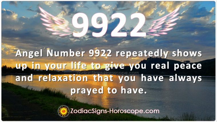 Angel Number 9922 Meaning