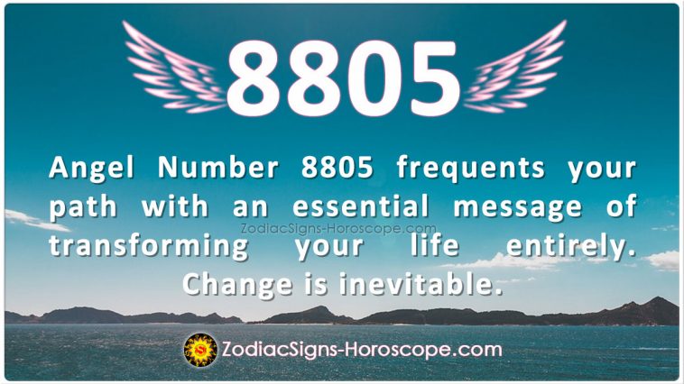 Angel Number 8805 Meaning