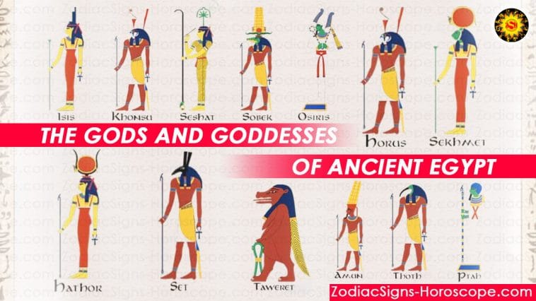Gudar och gudinnor i det antika Egypten