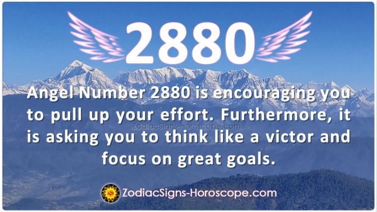 Angel Number 2880 Meaning
