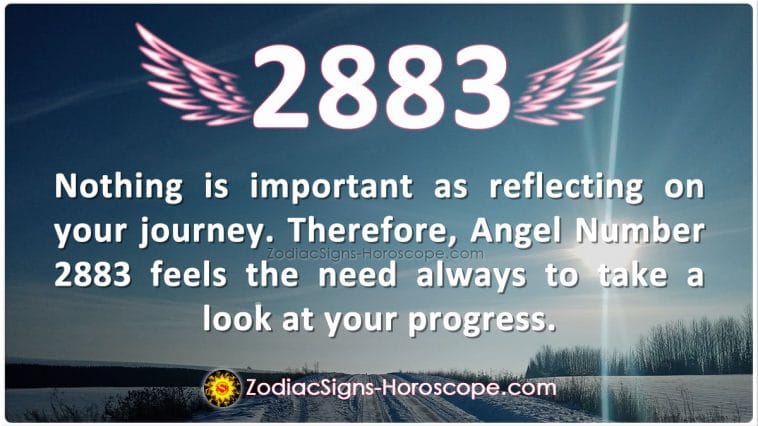 Angel Number 2883 Meaning
