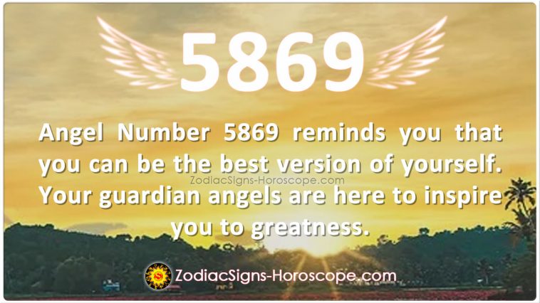 Significado do anjo número 5869