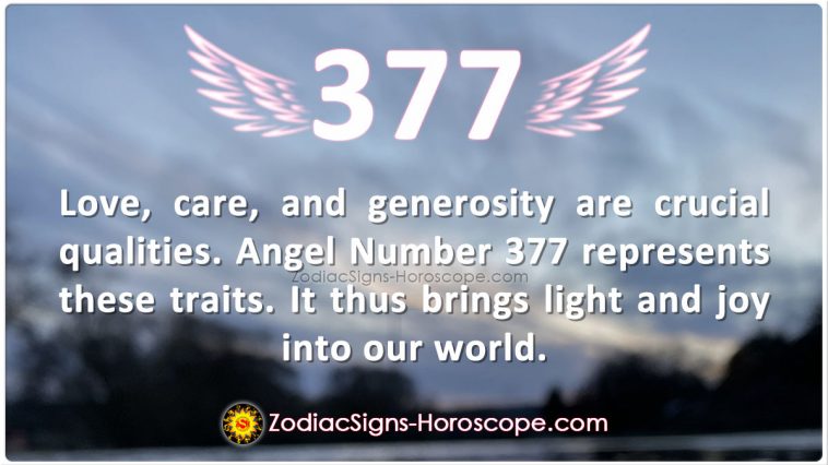 Anghel Number 377 Meaning