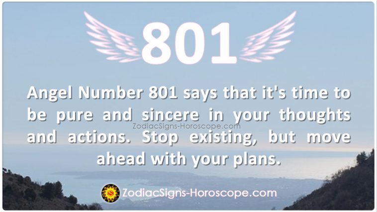 Angel Number 801 Meaning