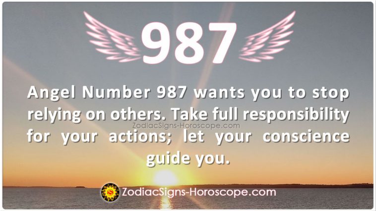 Angel Number 987 Meaning