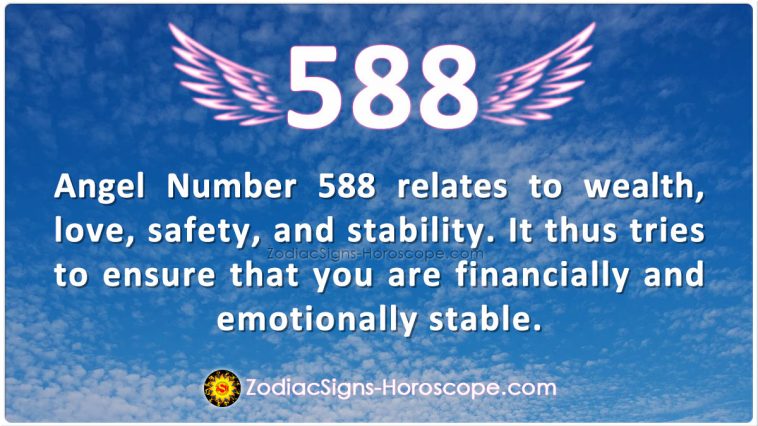 Anghel Number 588 Meaning