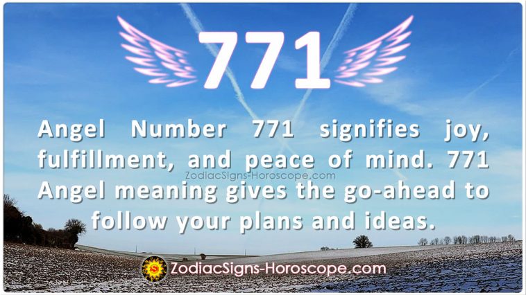 Anghel Number 771 Meaning