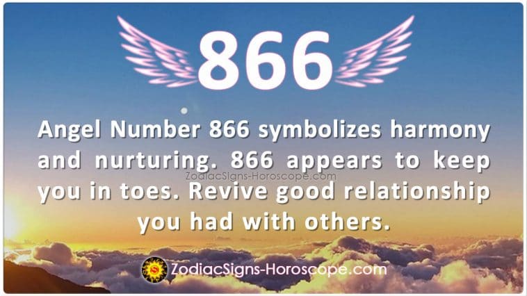 Anghel Number 866 Meaning