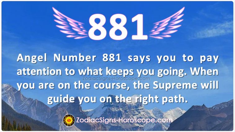 Angel Number 881 Meaning