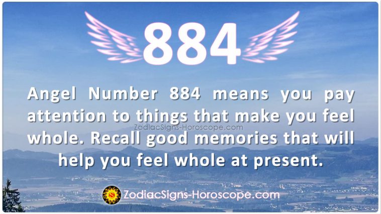 Angel Number 884 Meaning