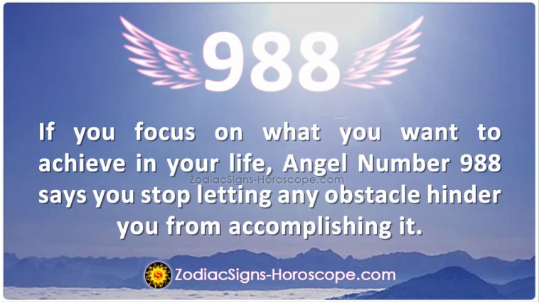 Anghel Number 988 Meaning