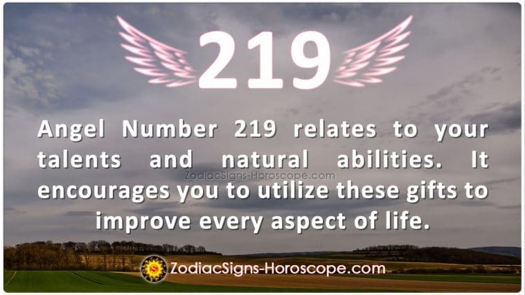 Angel Number 219 Meaning