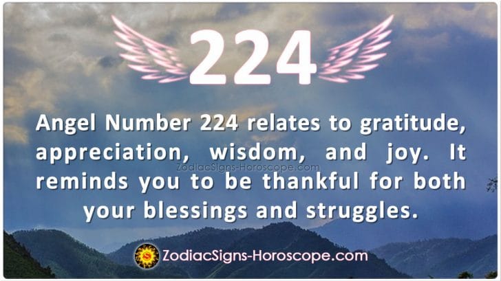 Angel Number 224 Meaning 