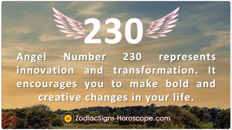 Anghel Number 230 Meaning