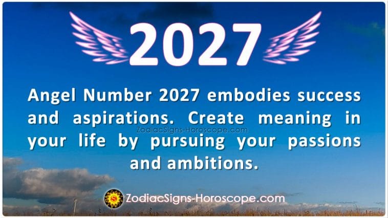 Angel Number 2027 Meaning