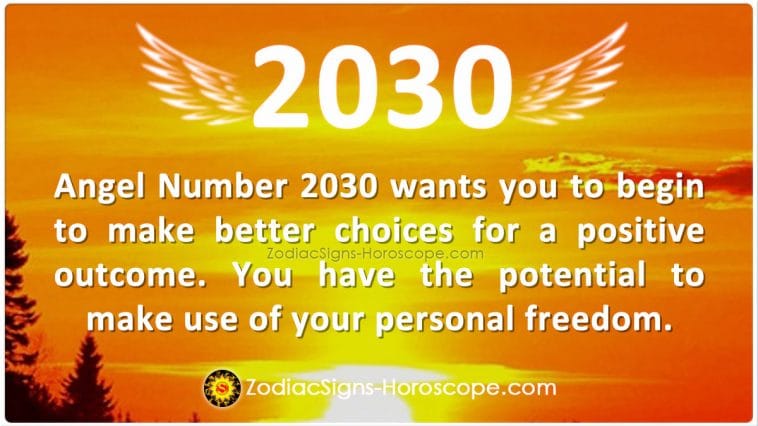 Angel Number 2030 Meaning